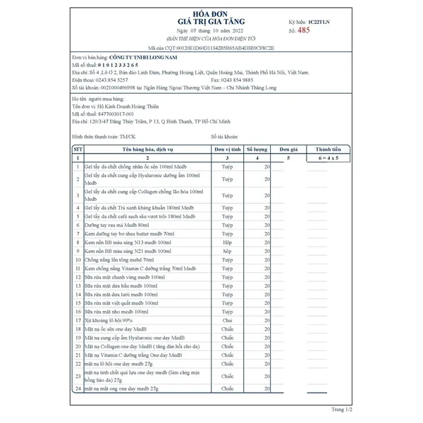 Kem chống nắng Vitamin C dưỡng trắng Medb