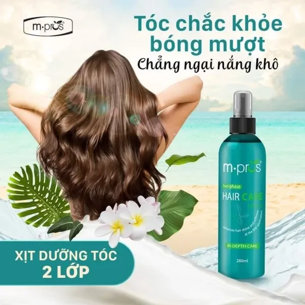 Sữa Nuôi Dưỡng Bảo Vệ Tóc M.pros Hair Care Spray 300ml