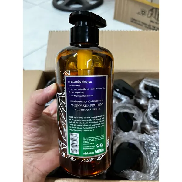 DẦU GỘI PROTEIN TƠ TẰM M.PROS