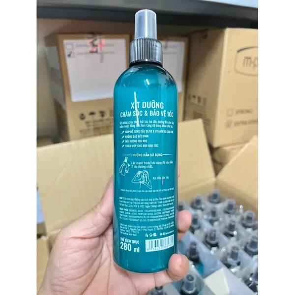 Sữa Nuôi Dưỡng Bảo Vệ Tóc M.pros Hair Care Spray 300ml