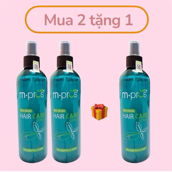 Sữa Nuôi Dưỡng Bảo Vệ Tóc M.pros Hair Care Spray 300ml