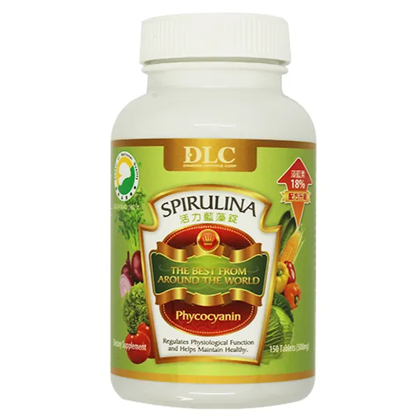 TẢO SPIRULINA DLC SIÊU THỰC PHẨM BỒI BỔ SỨC KHỎE VÀ THẢI ĐỘC KIM LOẠI 