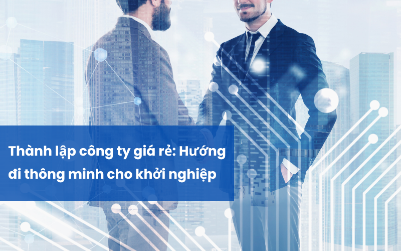 Thành lập công ty hay doanh nghiệp là quá trình mà cá nhân hoặc tổ chức tiến hành các thủ tục pháp lý tại các cơ quan có thẩm quyền nhằm xác lập tư cách pháp nhân cho doanh nghiệp. Thành lập công ty hay doanh nghiệp là quá trình mà cá nhân hoặc tổ chức tiến hành các thủ tục pháp lý tại các cơ quan có thẩm quyền nhằm xác lập tư cách pháp nhân cho doanh nghiệp.
