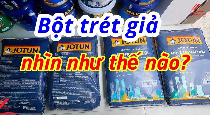 Các loại Bột trét Sơn Jotun chính hãng Các loại Bột trét Sơn Jotun chính hãng