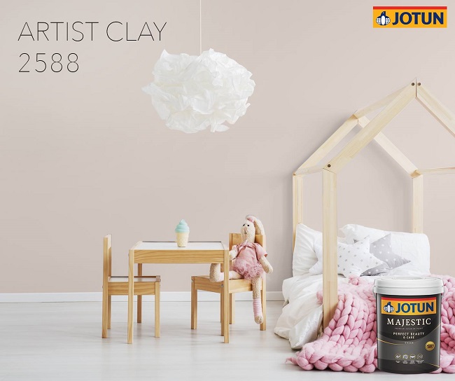 Màu hồng sơn jotun tạo cảm giác nhẹ nhàng, lãng mạng Màu hồng sơn jotun tạo cảm giác nhẹ nhàng, lãng mạng