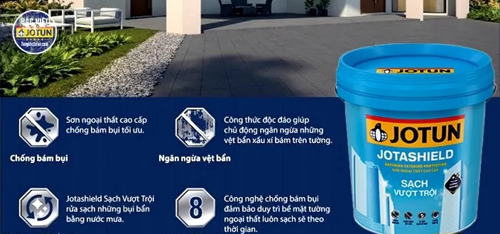 Jotun Jotashield sạch vượt trội Jotun Jotashield sạch vượt trội