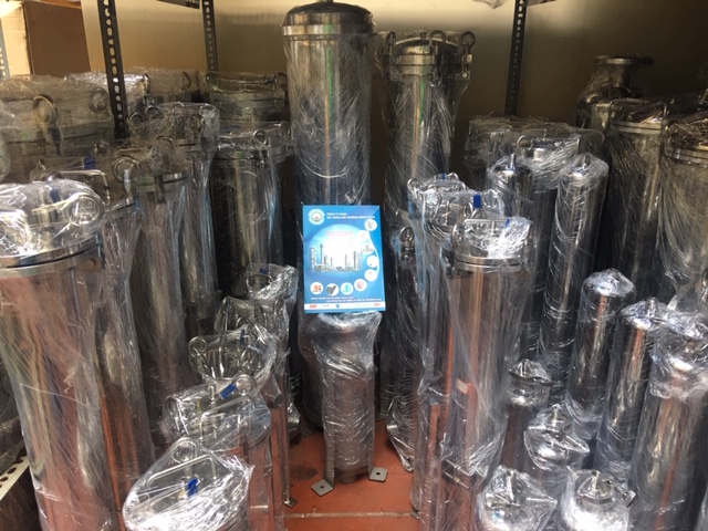 Bình inox lọc chất lỏng dạng lõi và dạng túi trong sản xuất công nghiệp nhập khẩu và phân phối bình lọc nước công suất lớn