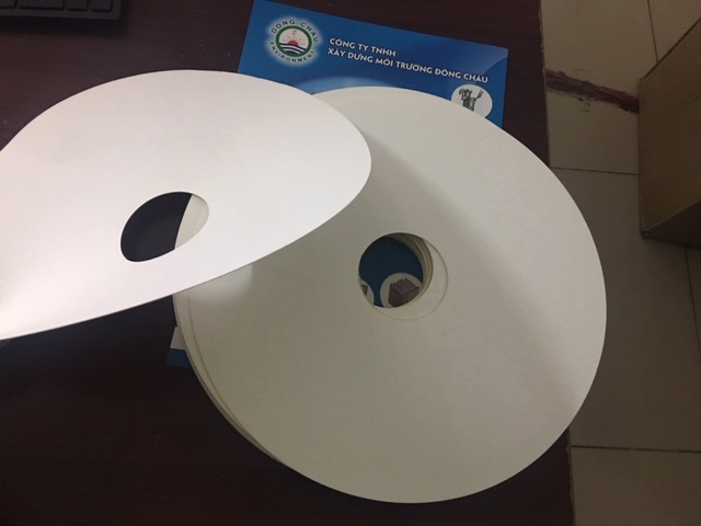 Liên hệ sản phẩm giấy lọc cặn dầu hình tròn miếng Tuabin máy thủy lực