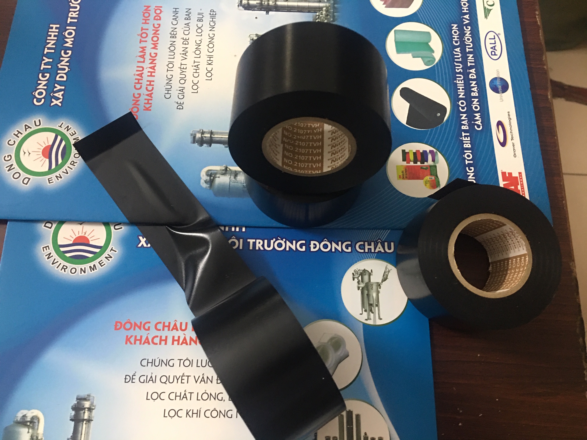 Đông Chau phân phối giá sỉ băng keo ddiejn Nitto 2107 toàn quốc đại lý phân phối 2107TV Băng keo điện Nitto màu đen cách điện 3,5kV