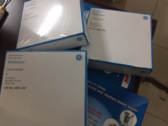Đại lý phân phối giấy lọc PTN Whatman kiểm tra mã hàng 1003-150 Giấy lọc thí nghiệm Whatman số 3
