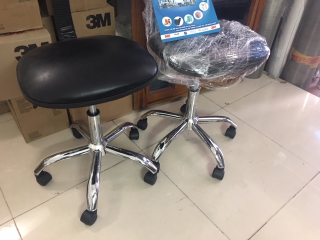 Chân ghê chống tĩnh điện có bánh xe di chuyển linh hoạt chân xoay Ghế chống tĩnh điện cho phòng sạch