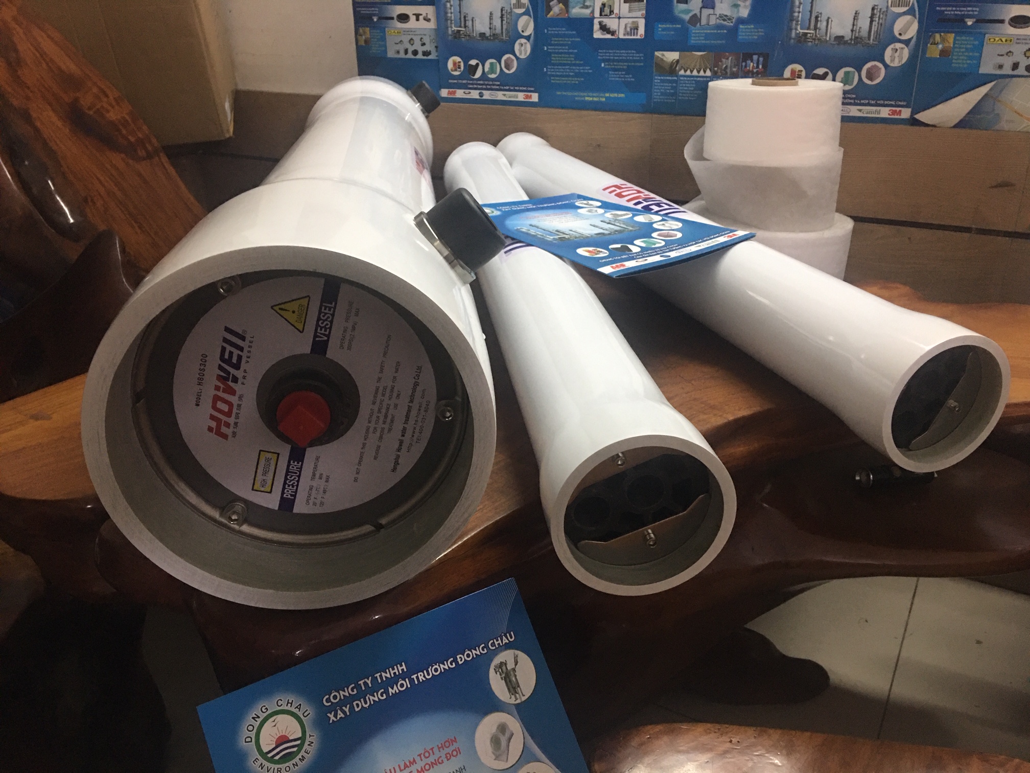 So sánh vỏ màng RO composite 4040 và 8040 phân phối Vỏ composite màng lọc ro 8040 và 4040