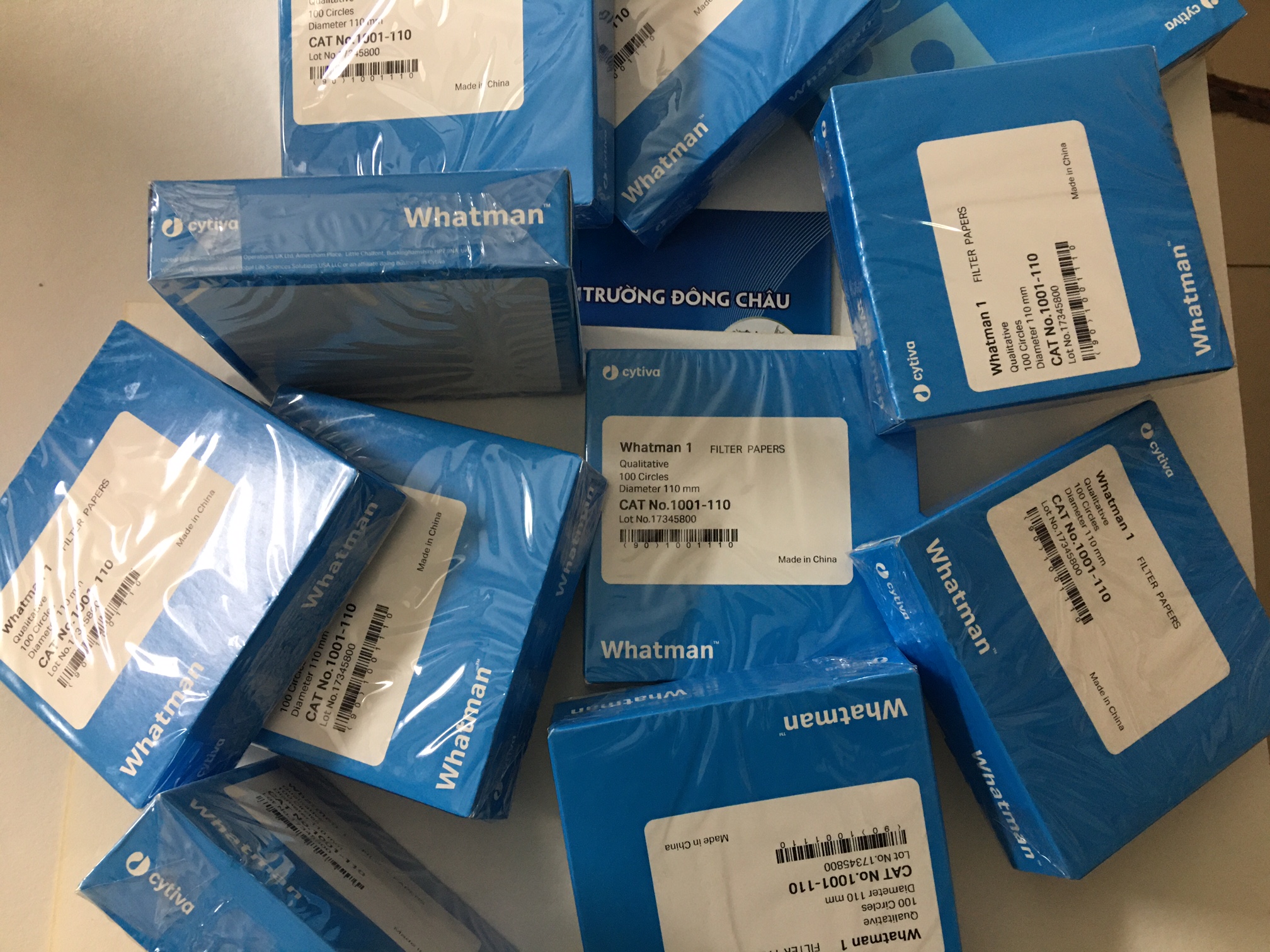 Giấy lọc phòng thí nghiệm Whatman mẫu mới của Cytiva