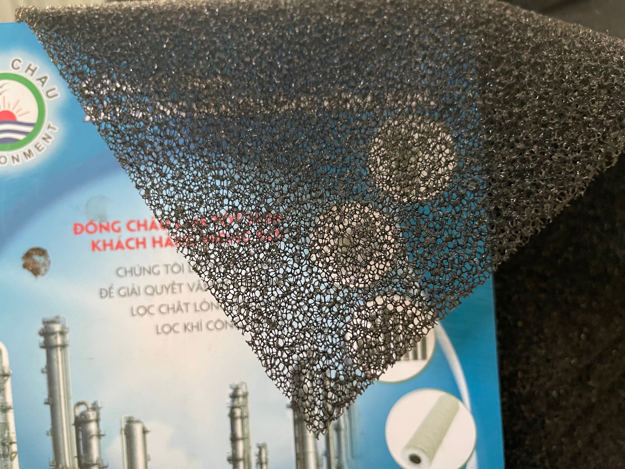 Đông Châu phân phối sỉ tấm mouse xốp lọc bụi không than dày 5mm Đông Châu phân phối sỉ mouse xốp lọc bụi không than dày 5mm