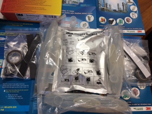 Keo lỏng 2 thành phần nối đầu cáp điện, viễn thông 3M Resin 40