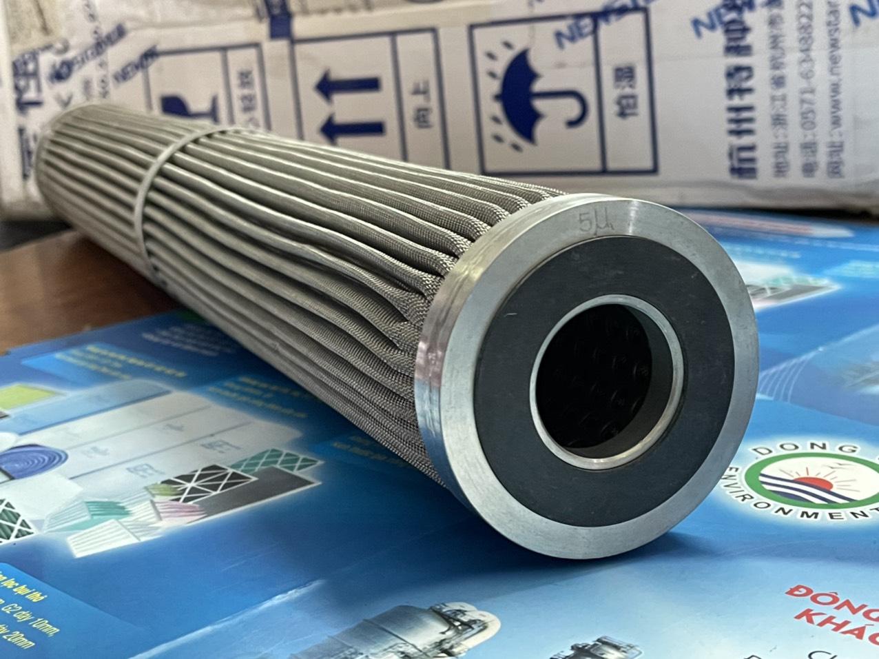 Lõi lọc inox pleat xếp khía lọc cặn thực phẩm, lọc bịa, lọc nước giải khát, lọc nước ép trái cây Lõi lọc inox pleat xếp khía lọc cặn thực phẩm, lọc bịa, lọc nước giải khát, lọc nước ép trái cây