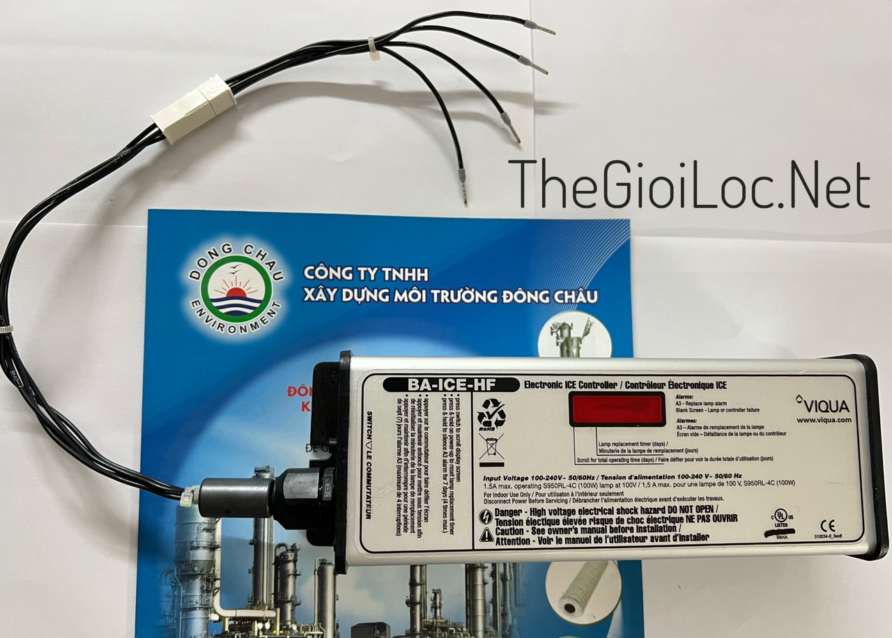 Đông Châu phân phối sỉ, giao hàng toàn quốc Bộ đèn Viqua và linh kiện đi kèm (bóng đèn, Ballast, ống thạch anh) của đèn diẹt khuẩn UV Viqua Đông Châu phân phối sỉ, giao hàng toàn quốc Bộ đèn Viqua và linh kiện đi kèm