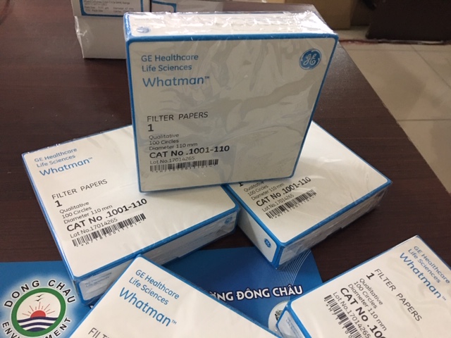 Phân phối giấy lọc hóa chất Whatman giá sỉ 1001-110 Whatman Giấy lọc đ.tính 1, TB nhanh 11micron, 110mm