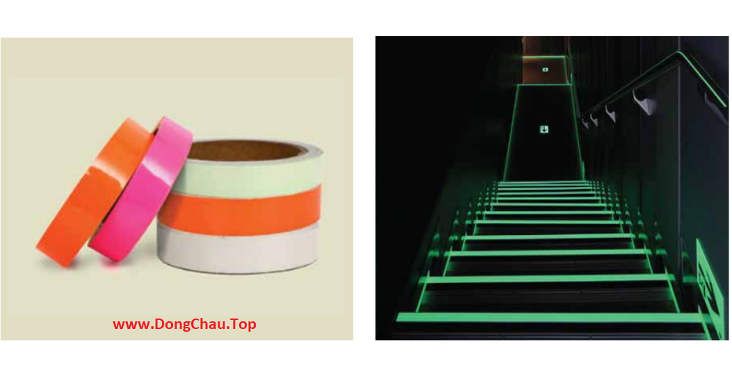 Băng keo dạ quang, tự phát sáng trong bóng tối Băng keo dạ quang, tự phát sáng trong bóng tối