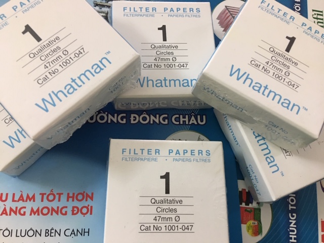 Giấy lọc phòng thí nghiệm Whatman 1001-047 lọc trung bình nhanh 11 micron 1001-047 Giấy lọc Whatman phòng thí nghiệm