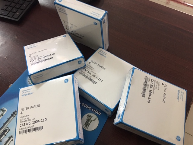 phân phối giá sỉ giấy lọc định tính whatman số 4 loại 1004-110