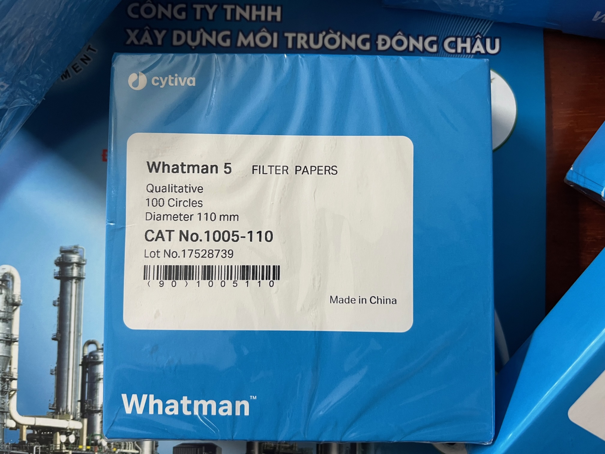 kiểm tra mã hàng 1005-110 Cytiva Giấy lọc số 5 cho PTN