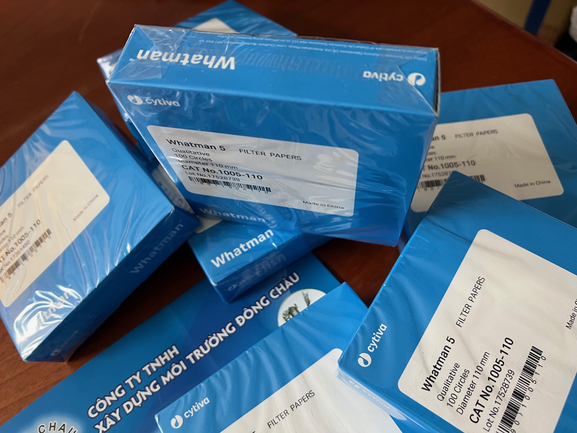 giao hàng nhanh chóng 1005-110 Cytiva Giấy lọc số 5 cho PTN