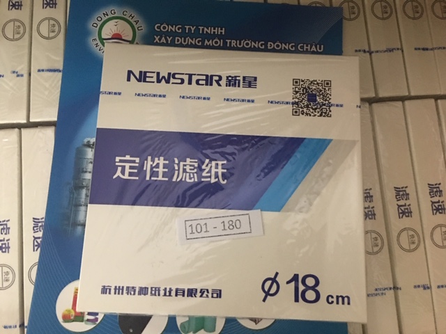 Giấy lọc định tính Newstar 101-180, lọc nhanh Giấy lọc định tính nhanh Newstar 101 - 180