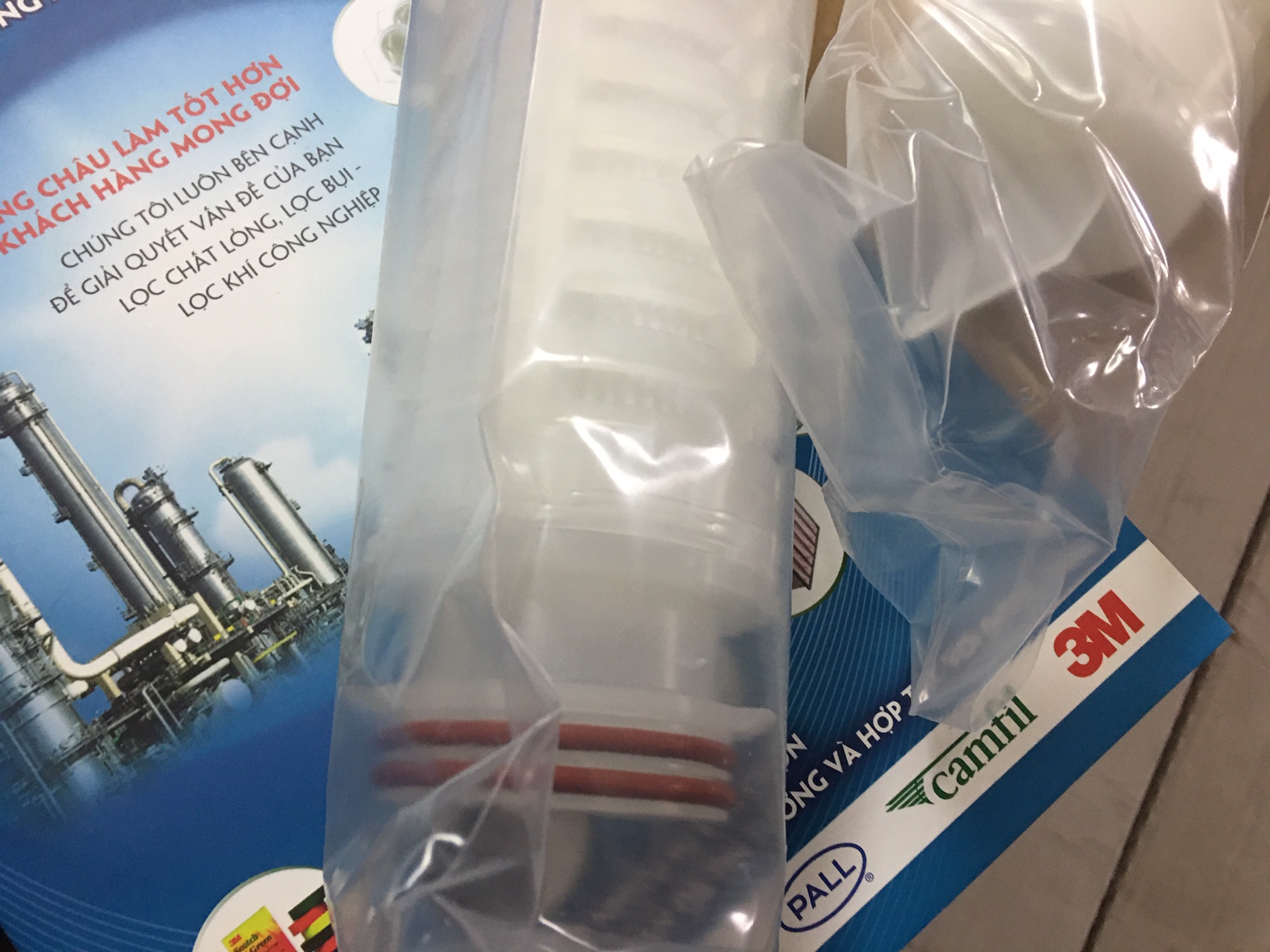 Kiểu lõi lọc Oring 226 ngàm kiểu oring PMC10-30-P7S Lõi lọc giấy xếp Graver 30 inch