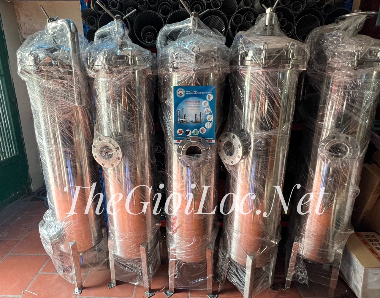 Phân phối bình lọc lõi, bình lọc túi công nghiệp Đông Châu nhập khẩu và phân phối Housing cartridge inox, nhựa PVC các loại