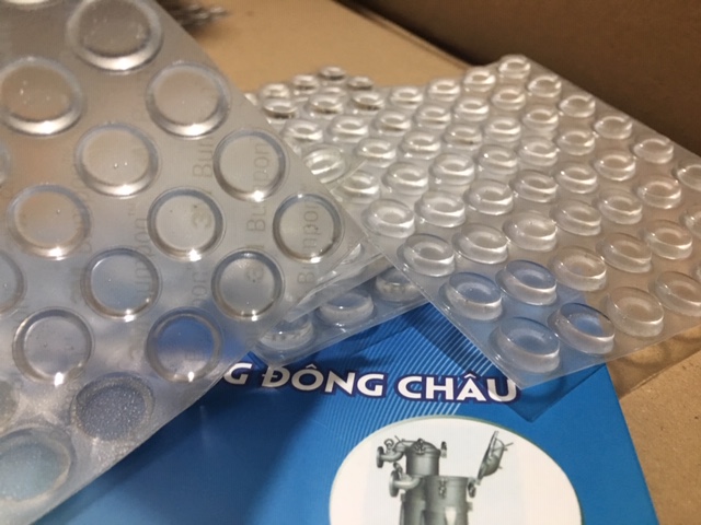 Nút đệm cao su 3M SJ5312 hình dẹt phẳng làm đế chống rung cấu tạo 3M SJ5312 Nút đệm cao su hình trụ tròn lớn