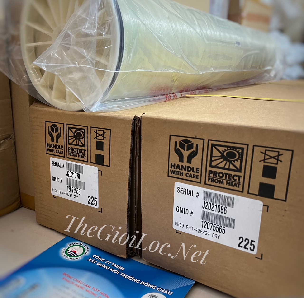 Đại lý phân phối màng lọc RO 8040 Dupont Filmtech Mỹ Màng RO 8040 áp cao Dupont Filmtech xuất xứ Mỹ