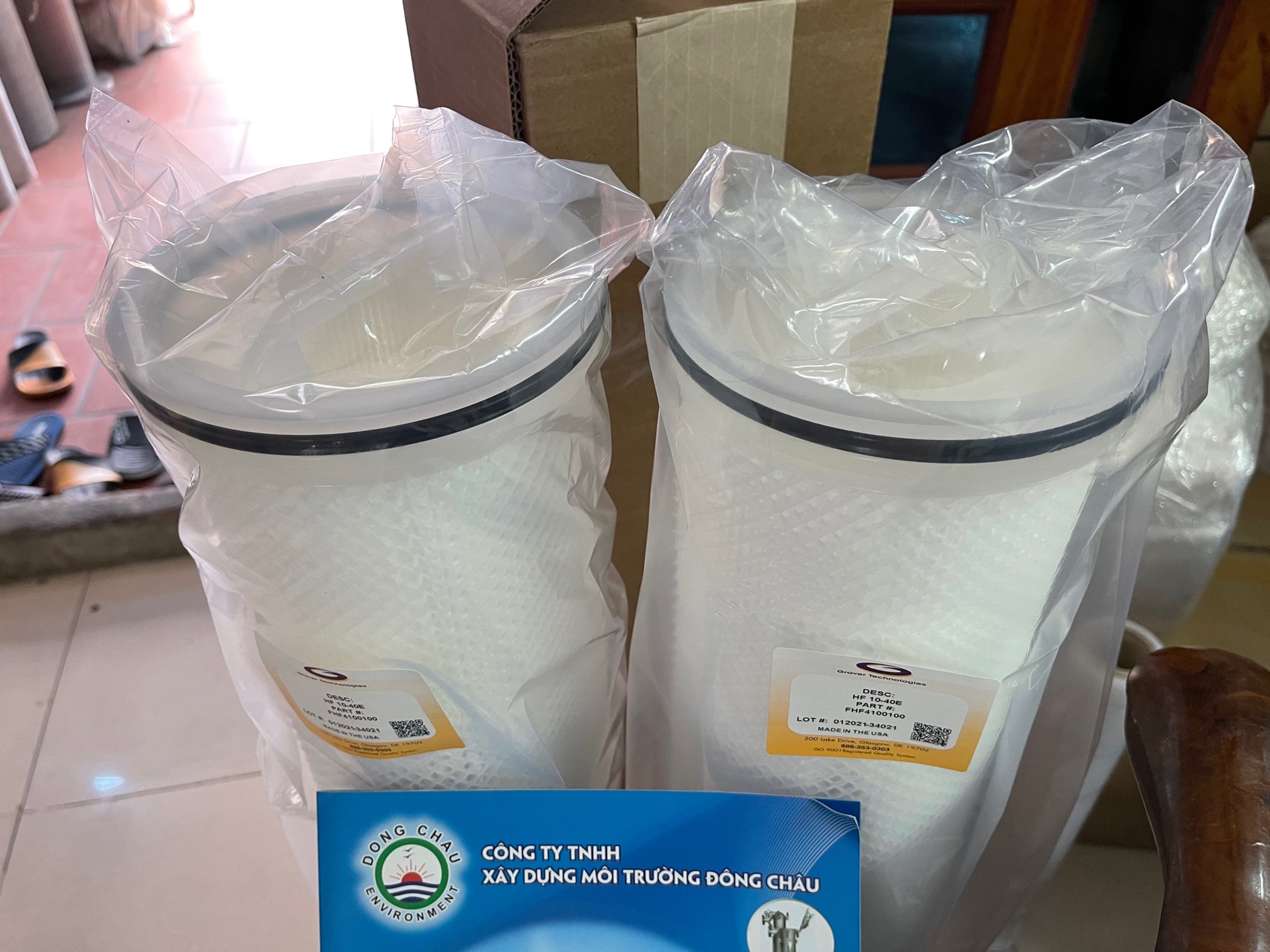 Lõi lọc giấy xếp lưu lượng lớn Highflow Graver 40 inch Lõi lọc giấy xếp lưu lượng lớn Highflow Graver 40 inch