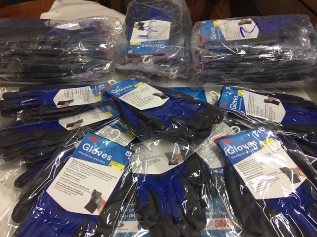 phân phối giao hàng Găng tay chống cắt 3M cấp độ 1 size L