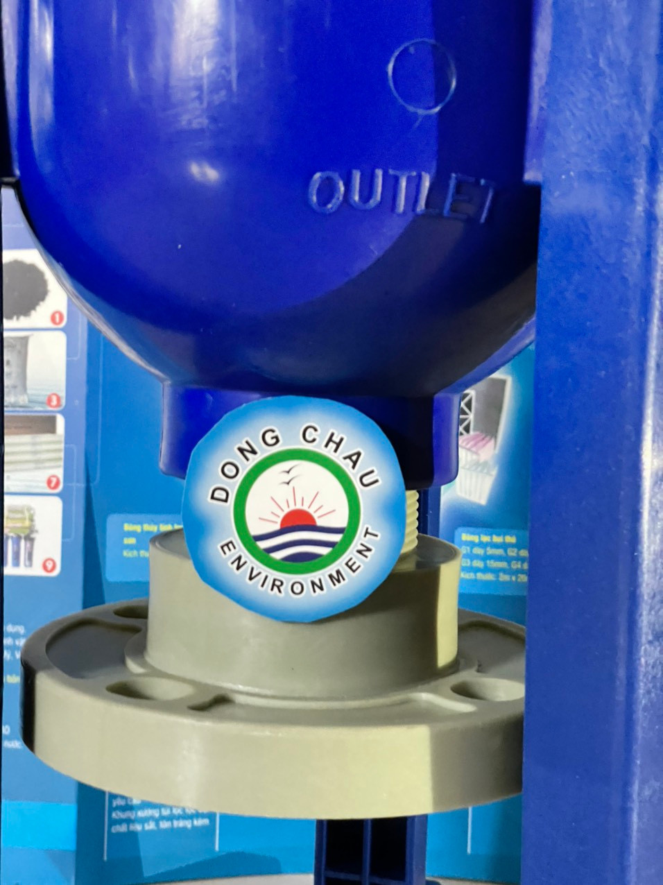 OUTLET 2" ANSI mặt bích đầu ra bình lọc túi PP size 5 OUTLET 2" ANSI mặt bích đầu ra bình lọc túi size 5 PP