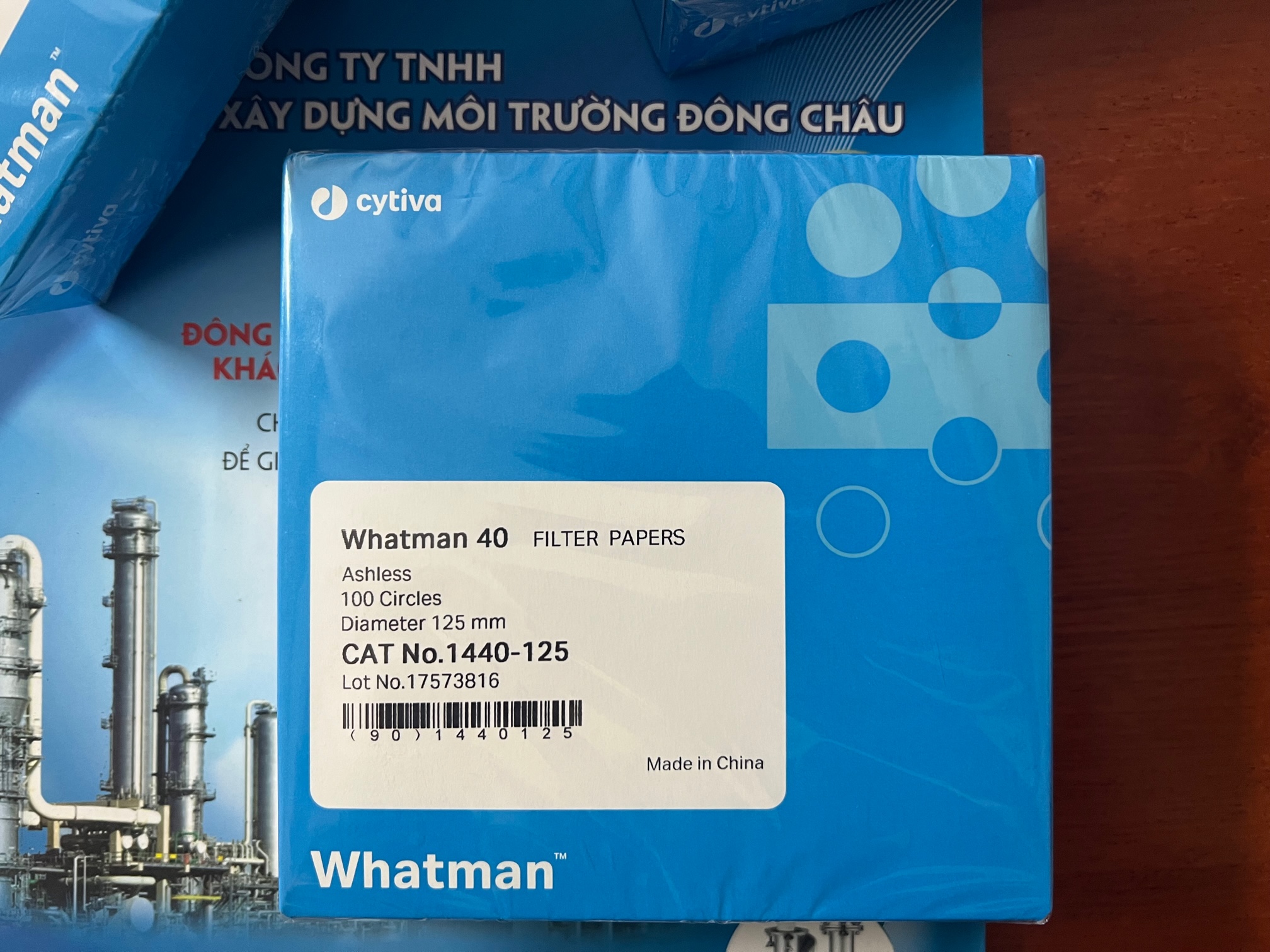 1440-125 Giấy lọc định lượng số 40 độ lọc 8 micron, đường kính 125mm
