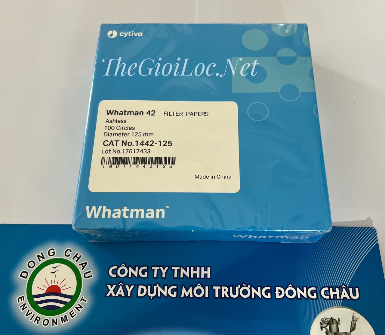 Giấy lọc định lượng 1442-125 lọc chậm 2.5 micron Giấy lọc định lượng 1442-125 lọc chậm 2.5 micron