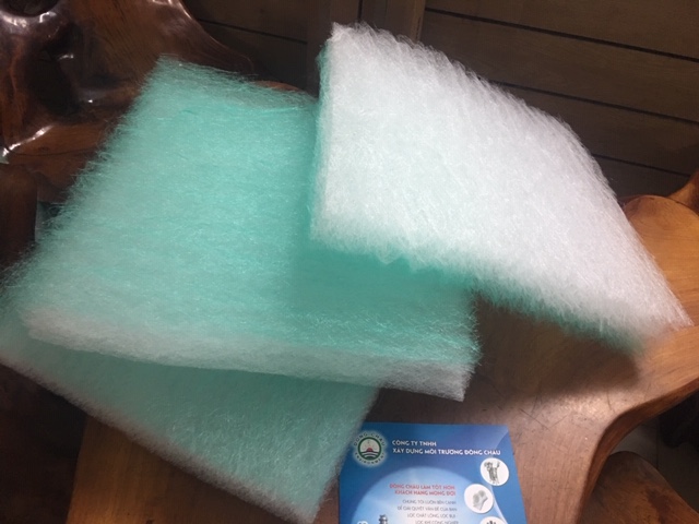 Bông thủy tinh lọc phòng sơn