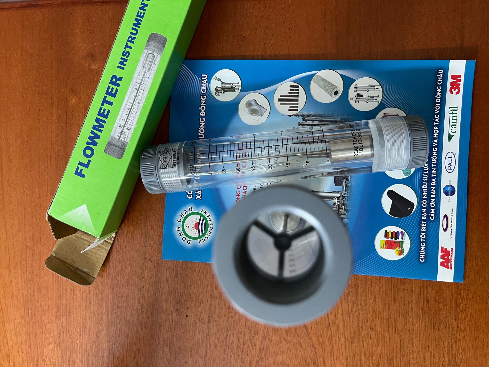 nguyên hộp nguyên seal 150 LPM Đồng hồ lưu lượng kế đo chất lỏng