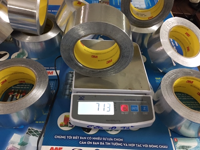 Băng keo nhôm 3M 425 nặng và dày cân nặng băng keo nhôm 3M
