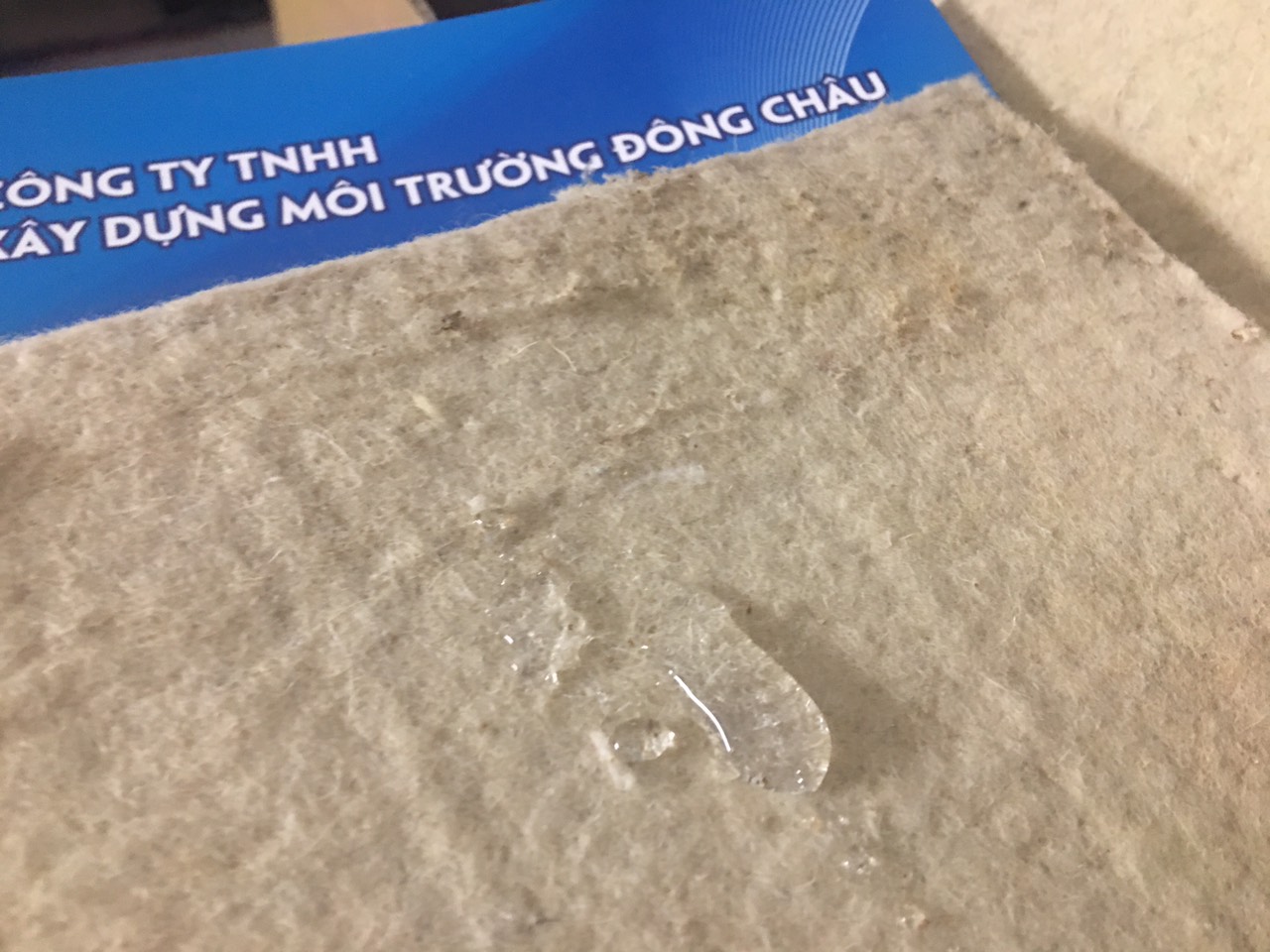 Nỉ lọc dầu không thấm nước Nỉ lọc dầu không thấm nước