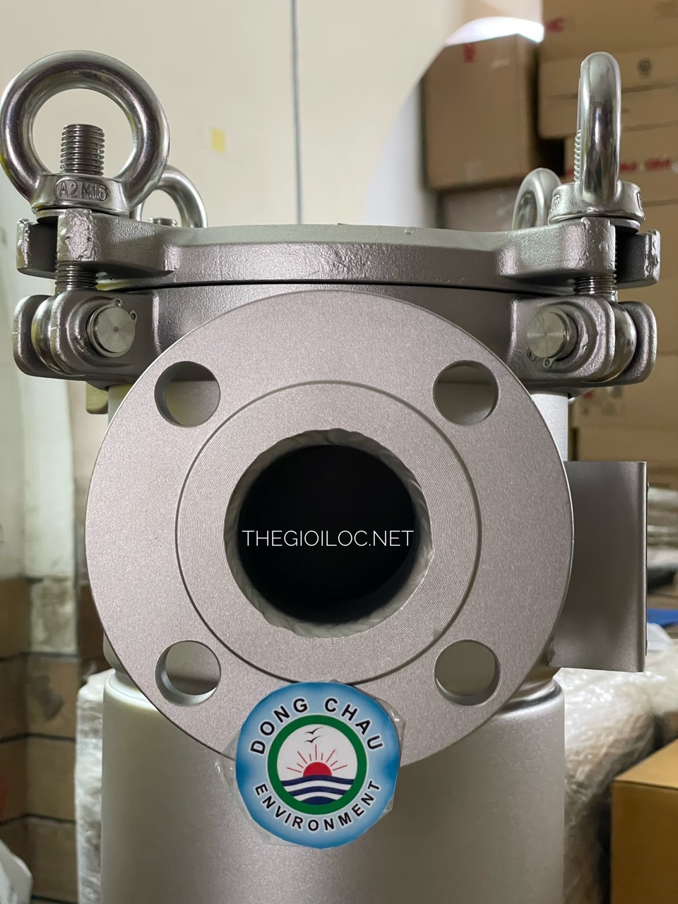 Mặt bích Inlet 2 inch ANSI đầu vào bình lọc túi size 2 Universal Mặt bích Inlet 2 inch ANSI đầu vào bình lọc túi size 2 Universal