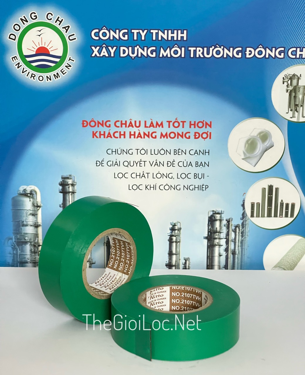 Nitto màu xanh lá 2107 TV quấn cách điện dân dụng và công trình nhà xưởng Nitto màu xanh lá 2107 TV quấn cách điện dân dụng và công trình nhà xưởng