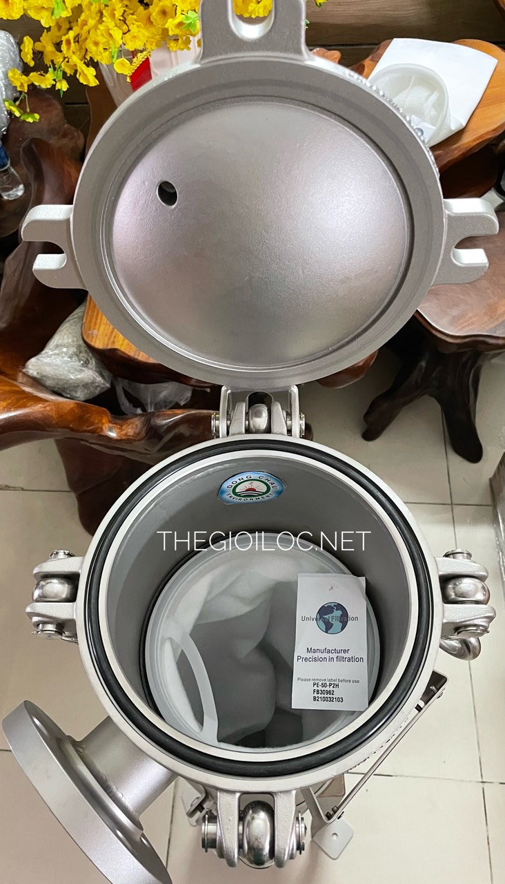 Cấu tạo bên trong Filter bag housing size 2 Universal Cấu tạo bên trong Filter bag housing size 2 Universal