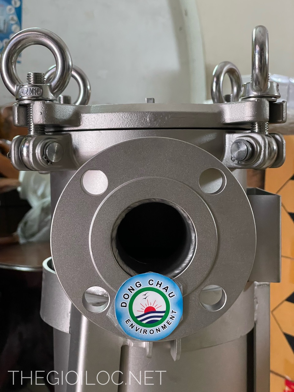 Mặt bích đầu vào Inlet ANSI2 inch của Filter bag Housing size 1 Universal Mặt bích đầu vào Inlet ANSI2 inch của Filter bag Housing size 1 Universal