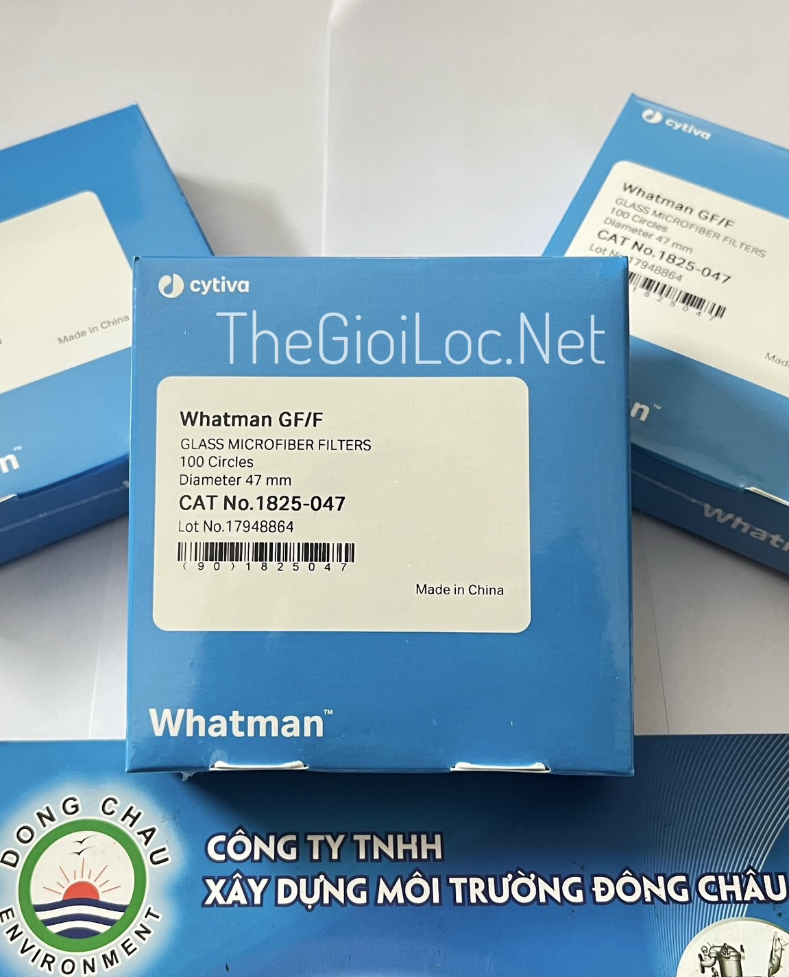 Phân phối sỉ Giấy lọc định tính, định lượng Whatman Cytiva Hộp giấy lọc GF/F định lượng 1825-047