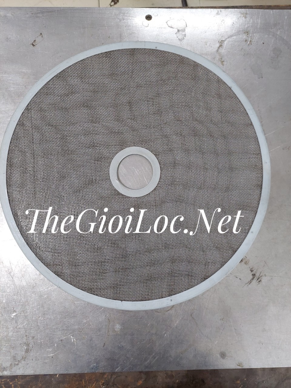 Đĩa (dĩa) inox 304 bọc viền lọc bột kim loại, lọc cặn dầu thủy lực Dĩa inox 304 bọc viền lọc bột kim loại, lọc cặn dầu thủy lực