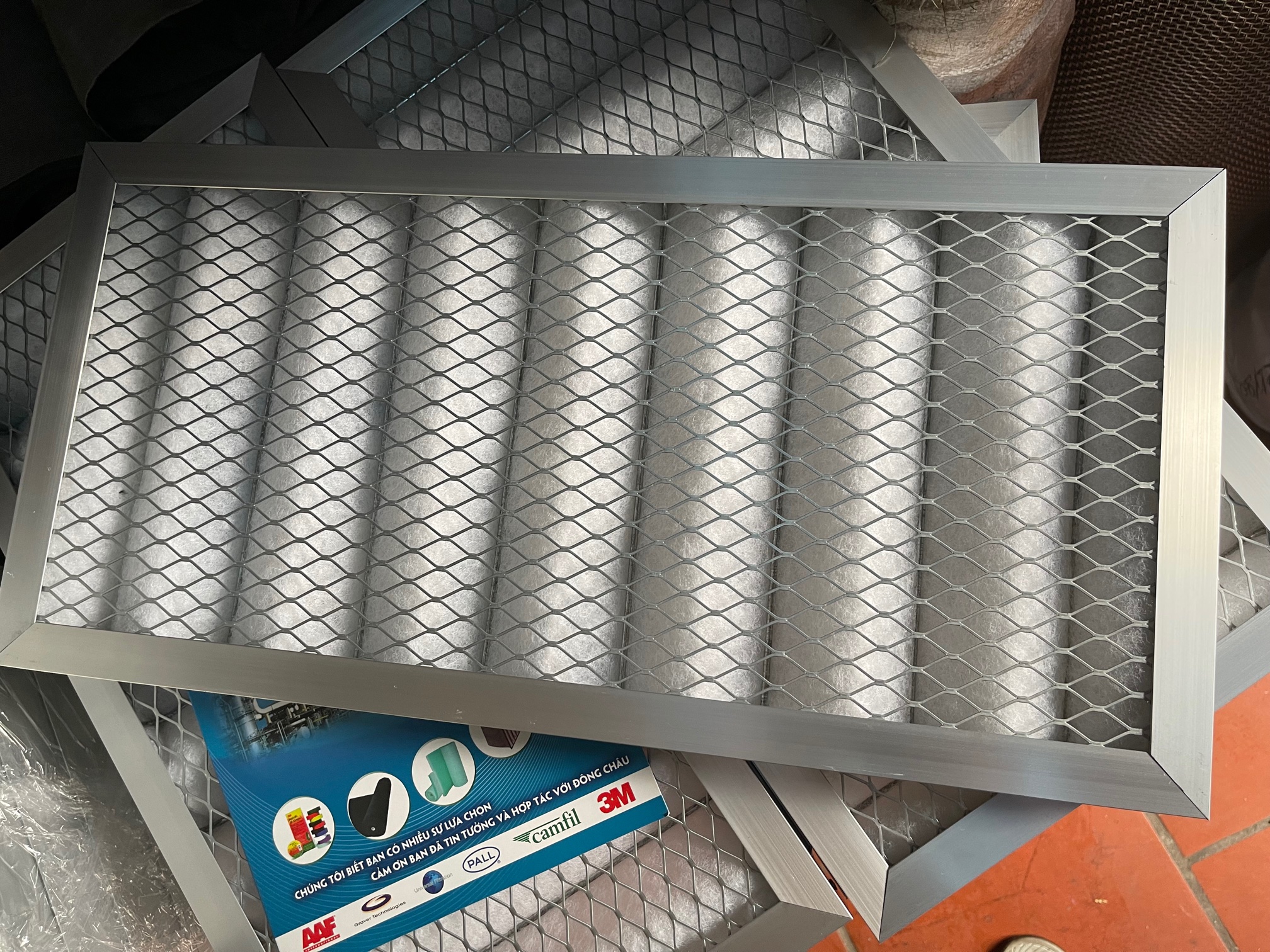 Khung G4 lọc bụi AHU, lọc bụi xưởng sản xuất, lọc bụi thư viện, cao ốc văn phòng Khung G4 lọc bụi AHU, lọc bụi xưởng sản xuất, lọc bụi thư viện, cao ốc văn phòng