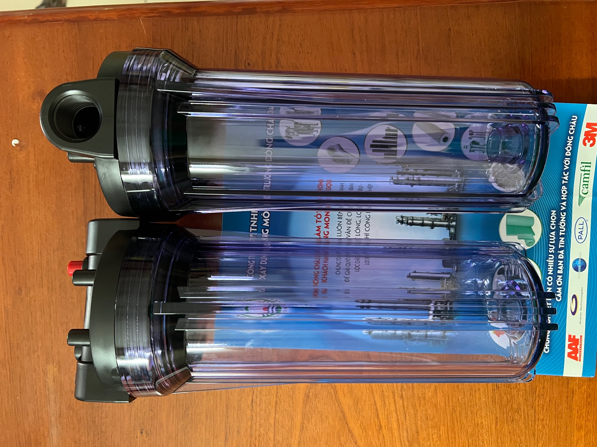 Ly 10 inch trong lọc thô trước RO gia đình Ly trong 10 inch cho bộ lọc thô trước RO gia đình nhập khẩu và phân phối