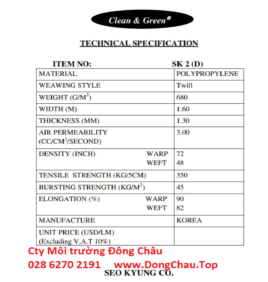 Thông số kỹ thuật vải ép bùn khung bản thông số kỹ thuật chất liệu vải may Tấm vải ép bùn khung bản lệch tâm